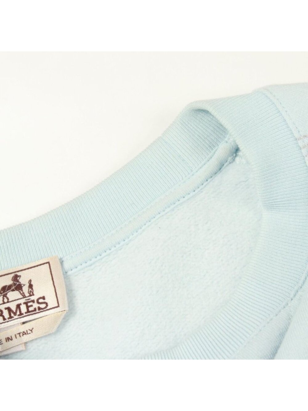 Hermes Sweatshirt Cotton Blue - Picture 5 of 7